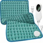 Electric Heating Pad For Back Neck Pain Relief With 10 Settings Auto-off. Fixed Price $14.59.