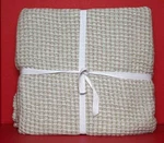 Pottery Barn Waffle Weave Blanket, King/cal.king 108"W X 98"L Neutral New. Fixed Price $96.95.