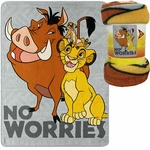 New Disney The Lion King Super Plush Large Throw Blanket 46" X 60". Fixed Price $31.45.