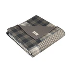 Woolrich Luxury Quilted Throw - Cabin Lifestyle, Patchwork With Moose Design .... Fixed Price $62.12.