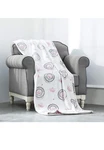 New Juicy Couture Emblem Plush Throw Blanket. Fixed Price $55.00.
