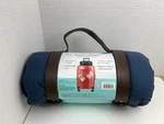 New Bon Voyage Weighted Blanket Travel Throw 40 X 50 Pound Navy Blue Nwt. Fixed Price $18.88.