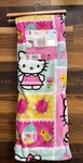 Hello Kitty Easter Plush Throw Silk Touch 50 X 70" Patchwork Nwt. Fixed Price $29.99.