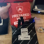 Emergency Blanket Prepare Hero 40X40 Firefighter Rescue Fireproof Car Auto. Fixed Price $19.69.