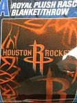 Nba Basketball Houston Rockets 60' X 80' Raschel Large Blanket Throw Northwest!!. Fixed Price $45.00.