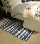 Ikea Alslev Bold Stripes Area Throw Rug Runner Mat Reversible Swedish Flatwoven. Fixed Price $27.62.
