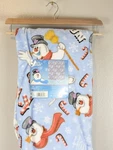 Christmas Frosty The Snowman Jolly Fun Cloud Throw Blanket 60 X 70 Candy Cane. Fixed Price $37.95.