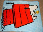 4A !wow! Ln Peanuts Snoopy Plush Minky Toddler Bed Throw Blanket Comforter. Fixed Price $40.00.