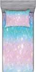 Girls Scale Bed Sheet Sets Size - 2PC Rainbow Twin, MERMAID01. Fixed Price $32.22.