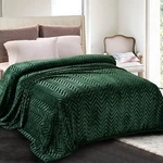 Whale Flotilla Flannel Fleece Queen Size Bed Blanket, Soft Velvet Lightweight. Fixed Price $26.79.