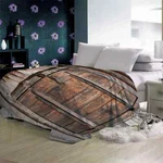 Brown Threshold Dilapidated Door 3D Warm Plush Fleece Blanket Picnic Sofa Couch. Fixed Price $55.14.