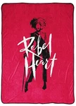 Jay Franco Disney Cruella Rebel Heart Blanket, 62X90 Inches, Kids Bedding. Fixed Price $29.99.