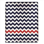Nautical Chevron Stripe Lightweight Dye Print Throw Blanket 50X60 Inches. Fixed Price $12.99.