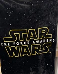 Northwest Star Wars Episode Vii The Force Awakens 38" X 52" Soft Throw Blanket. Fixed Price $9.99.