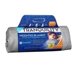 48"X72" 12LBS Cooling Weighted Blanket Gray - Tranquility. Fixed Price $21.99.