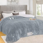 Greenoak Heated Blanket Electric Queen Size 84"X90" Dual 84X90, Dove Grey. Fixed Price $85.68.