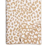 Hudson Park Collection Leopard Knit Throw Blanket, Champagne, 50X70 In. Fixed Price $95.00.