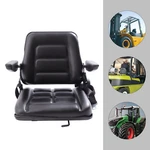 Universal Tractor Seat W/slide Tracks Black Kubota Bobcat John Deere Ford. Fixed Price $92.96.