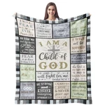 Cujuyo Christian Gifts For Women Blanket 60"X50" - Inspirational Religiou.... Fixed Price $36.16.