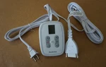 Brookstone Heated Electric Blanket Controller LL-A16-10BL Remote Power Cord. Fixed Price $29.99.
