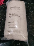 Sunday Citizen Snug Lap Throw In Buttercream 60" X 48" - New & Sealed. Fixed Price $43.20.