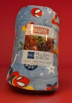 The Big One Plush Throw Blue Blanket Spiderman Super Hero 5 Ft X 6 Christmas. Fixed Price $13.47.