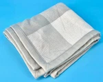 Pottery Barn Kids Baby Plaid Blanket White Gray Grey Toddler 30X40 Cozy Squares. Fixed Price $39.99.