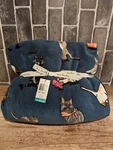 Vera Bradley Oversized Throw Blanket In Cat's Meow 94" X 66" New V198. Fixed Price $85.00.