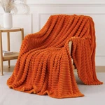 Yiicko Orange Blanket For Couch Sofa 50X60 THROW(50"X60"), Yellow. Fixed Price $21.99.