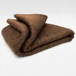 Double Density Alpaca Wool Blanket Throw Queen Size Soft & Warm Earth Brown. Fixed Price $94.95.
