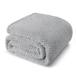 Whale Flotilla Size Fuzzy Fleece Blanket For KING(90X104 In), Light Grey. Fixed Price $46.45.