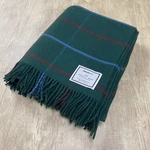 Johnstons Of Elgin Scotland 100% Lambswool Utility Rug Tartan Blanket 60" X 75". Fixed Price $224.99.