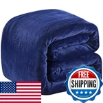 Richave Polar Fleece Blankets King Size For The Bed Extra Soft Brush Fabric. Fixed Price $59.76.