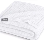 Bare Home Cotton Waffle Blanket 66X90IN Twin Size. Fixed Price $29.98.