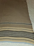 Throw Cover Shawl Stripe Textile Hand Woven Wrap Prayer 38" 72" Rope Fringe. Fixed Price $35.00.