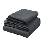 Laurel Park 20LBS Oversized Weighted Blanket 70"X80", Gray *distressed Pkg. Fixed Price $54.99.