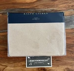 $330 Ralph Lauren Weston Park Lurex Camel Tan Metallic Bed Throw Blanket 54"X72". Fixed Price $109.97.