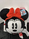 Disney Minnie Mouse Pillow And Throw Blanket Set Travel Plush Christmas Theme. Fixed Price $19.99.