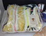 New Sanrio Hello Kitty 2001 Chococat Stripe 39"X55" Plush Throw Blanket Rare. Fixed Price $199.00.