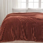 Newcosplay Super Soft Queen Blanket Coffee Premium Silky Flannel Fleece 3D Ri.... Fixed Price $46.09.