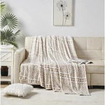 Tala Plazatex Printed Luxurious Ultra Soft Lightweight Blanket, 90X90 - Beige. Fixed Price $62.53.