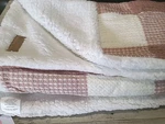 Koolaburra By Ugg Brooke Oversized Waffle Plaid Sherpa Reversible Throw Blanket. Fixed Price $45.00.