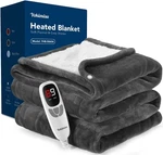 Yokimisu Heated Throw, 50X60 Inches With 2 Wearable Buttons, Blanket,.... Fixed Price $40.55.
