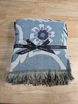 Vera Bradley Woven Throw Blanket Plaza Tile Print 66" X 50" Brand New With Tags. Fixed Price $29.95.