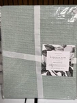 Magnolia Home Joanna Gaines Throw Blanket Reed Collection 50"X60" Aqua Blue Nwt. Fixed Price $49.99.