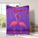 High Quality Valentines Printed Throw Blanket Soft Romantic Gift. Fixed Price $60.00.