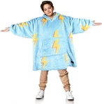 Solaris Oversized Wearable Blanket Hoodie Sweatshirt Cozy Sherpa Fleece For Kids. Fixed Price $46.99.