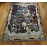 Vtg 1999 Boyd's Bears The Family 20TH Anniversary Tapestry Afghan Throw Blanket. Fixed Price $23.20.