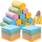 32 Pcs Spring Bulk 60 X 50 Inch Large Easter Fleece Blankets For Wedd.... Fixed Price $198.05.