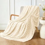 Whale Flotilla Flannel Fleece Blanket For THROW(50X60 Inch), Ivory. Fixed Price $24.99.